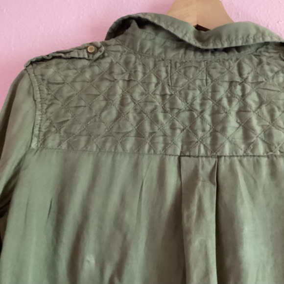 ANTHROPOLOGIE MAEVE AVEIRO SAFARI TOP - Picture 10 of 16